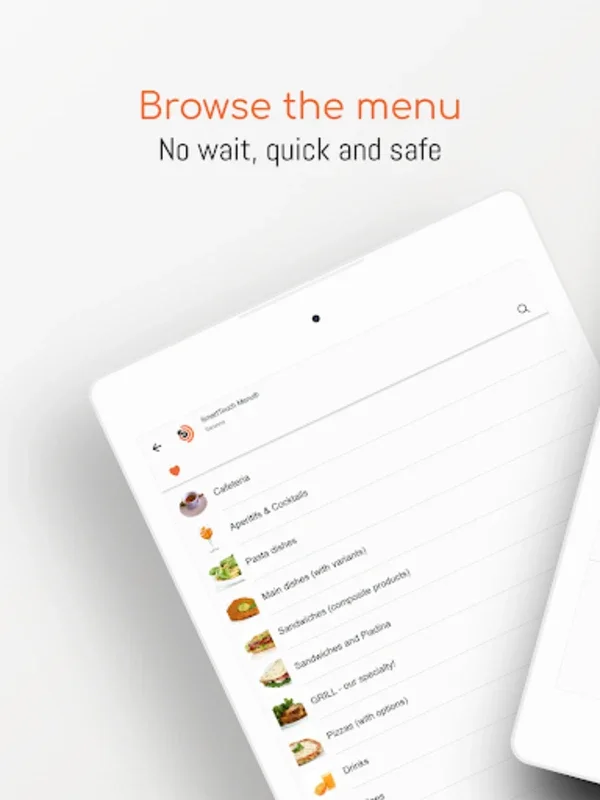 SmartTouch Menu® for Android: Seamless Food Ordering