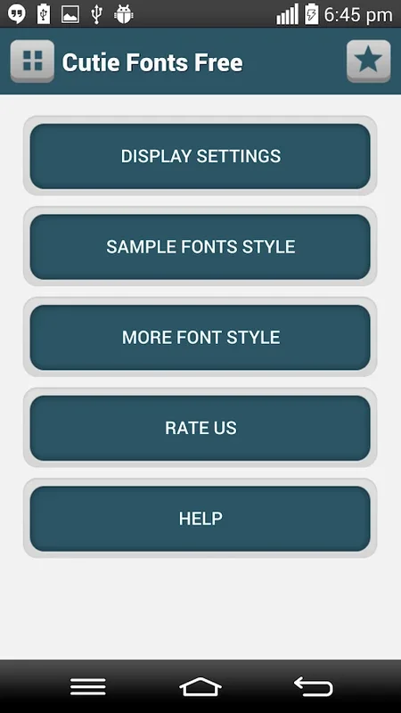 Cutie Fonts Free for Android - Personalize with Style