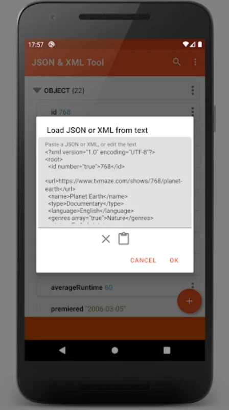 JSON & XML Tool - JSON Editor for Android: Versatile Data Editing