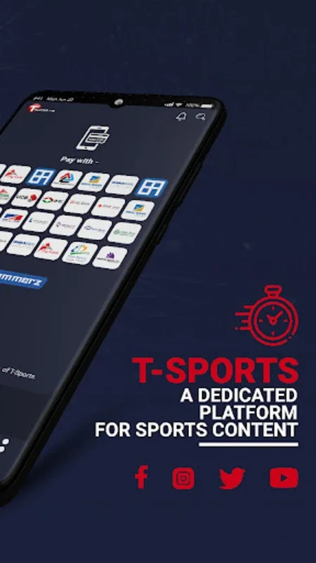 T Sports for Android - Unlock Live Sports and In - Depth Analysis