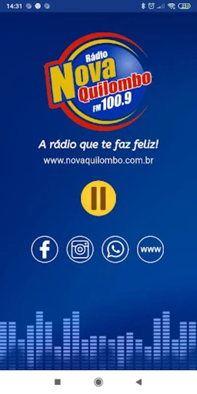 Rádio Nova Quilombo FM for Android - Stream Local Culture