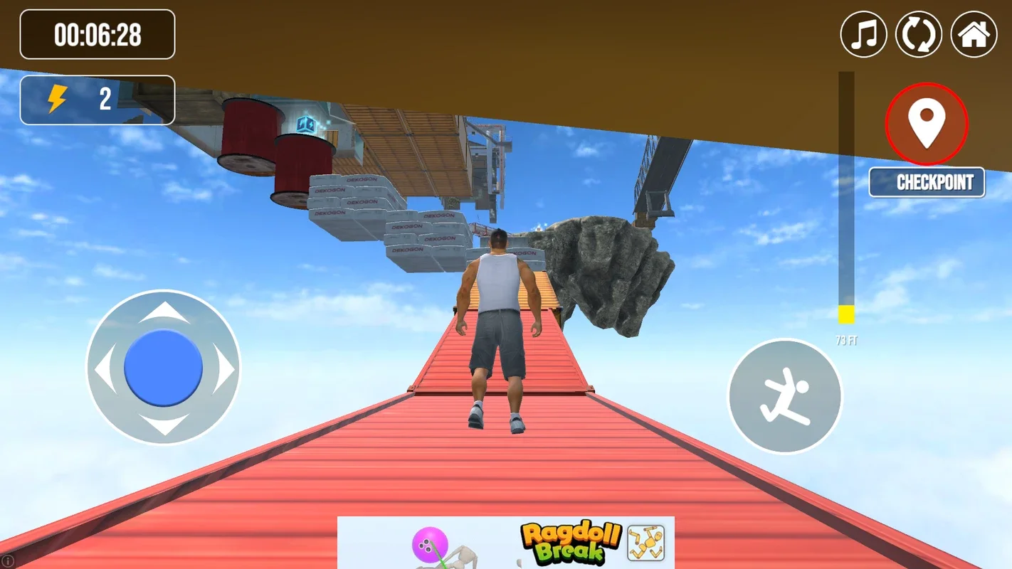 Only Go Up Parkour Simulator for Android - Unlimited Climbing Adventure