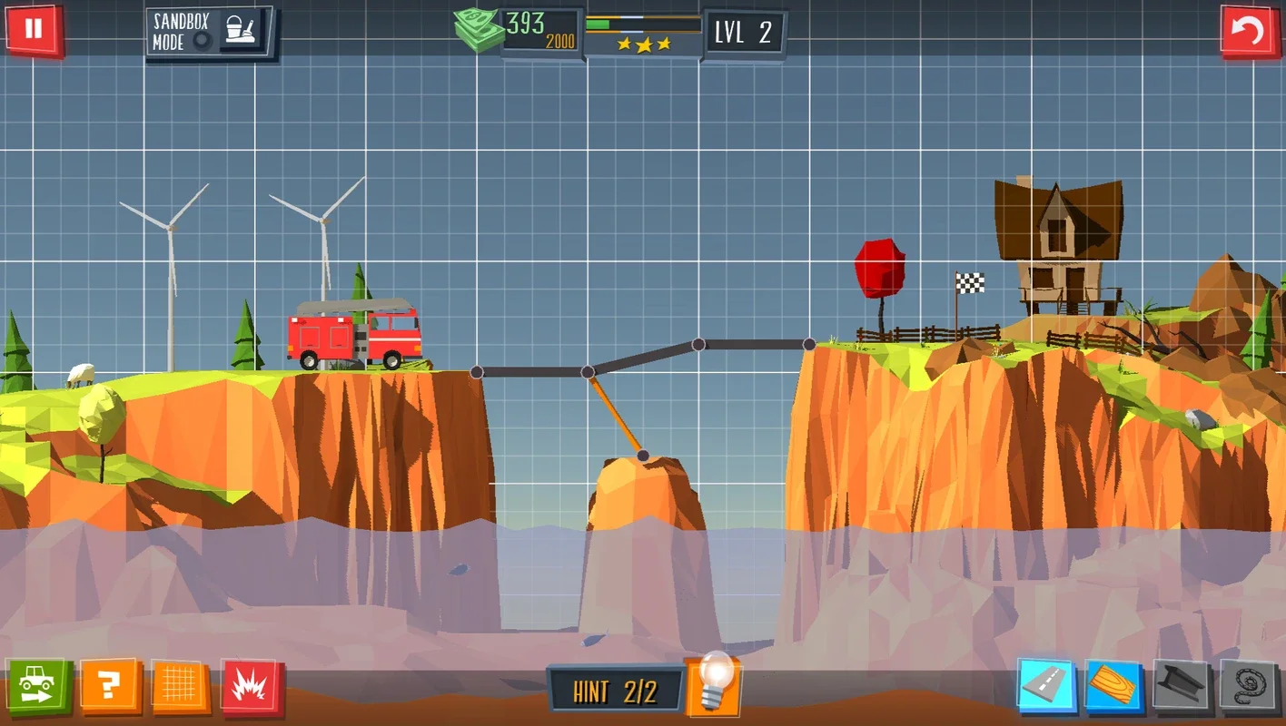 Build a Bridge! for Android - Test Your Engineering Skills