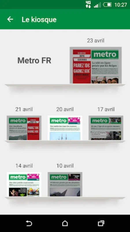 Metro FR for Android - Stay Informed with Ease