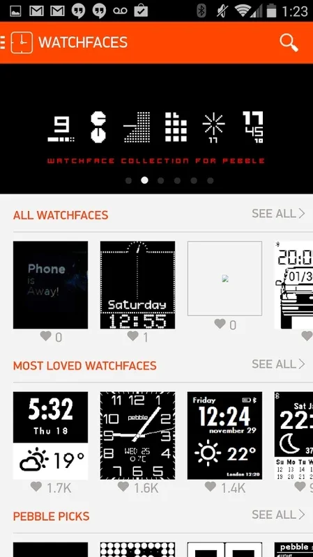 Pebble Appstore for Android - Official App for Pebble Smartwatches