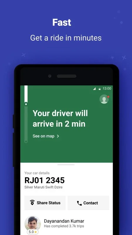 Uber Lite for Android - Compact and Efficient