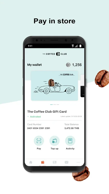 THE COFFEE CLUB Thailand for Android - Earn Rewards