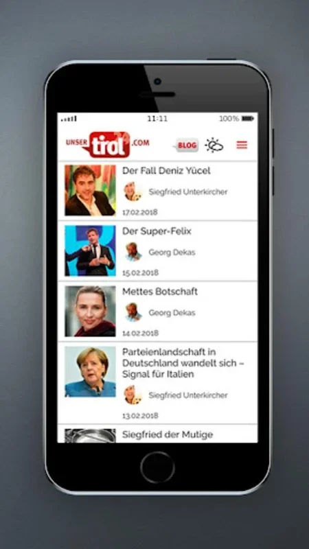 Unsertirol24 for Android - Comprehensive News Updates