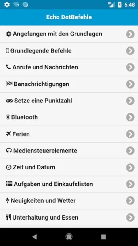 Befehle für Echo Dot for Android: Master Echo Dot Commands