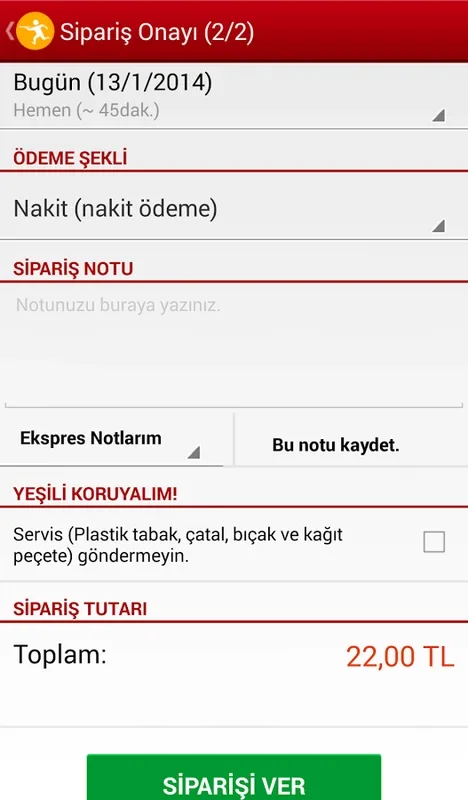 Yemeksepeti for Android - Download the APK from AppHuts