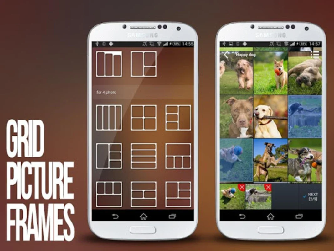 Grid Picture Frames for Android: Enhance Your Photos