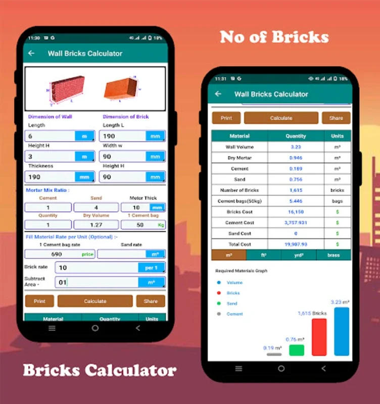 Construction Calculator App for Android - No Downloading Needed