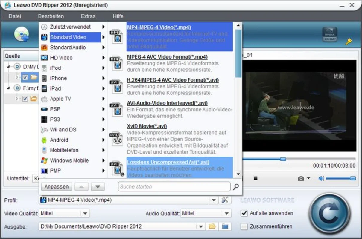 Leawo DVD Ripper: Powerful DVD Ripping and Conversion Software for Windows