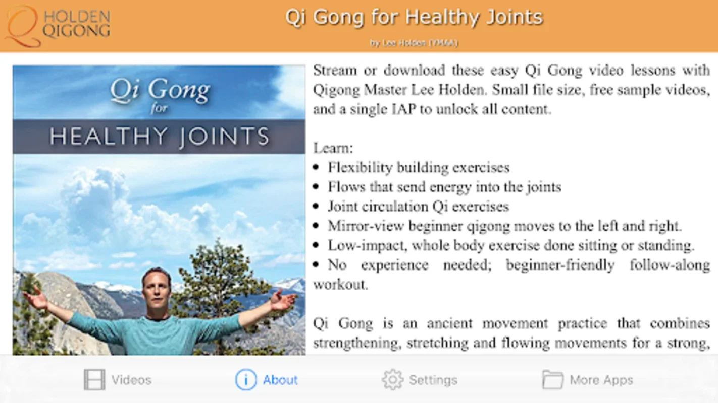 Qi Gong for Healthy Joints on Android - Enhance Joint Health