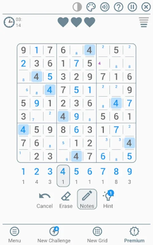 Sudoku - Classic Puzzle Game for Android - No Download Needed