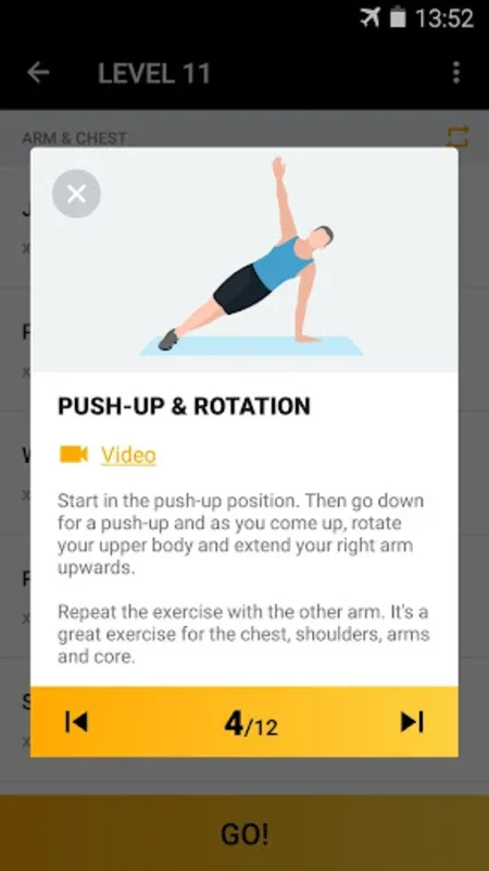 Home Workout for Men for Android - Build Muscle & Burn Fat