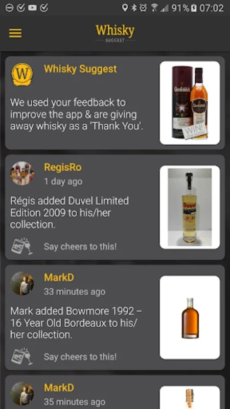 Whisky Suggest for Android - Discover Your Perfect Whisky