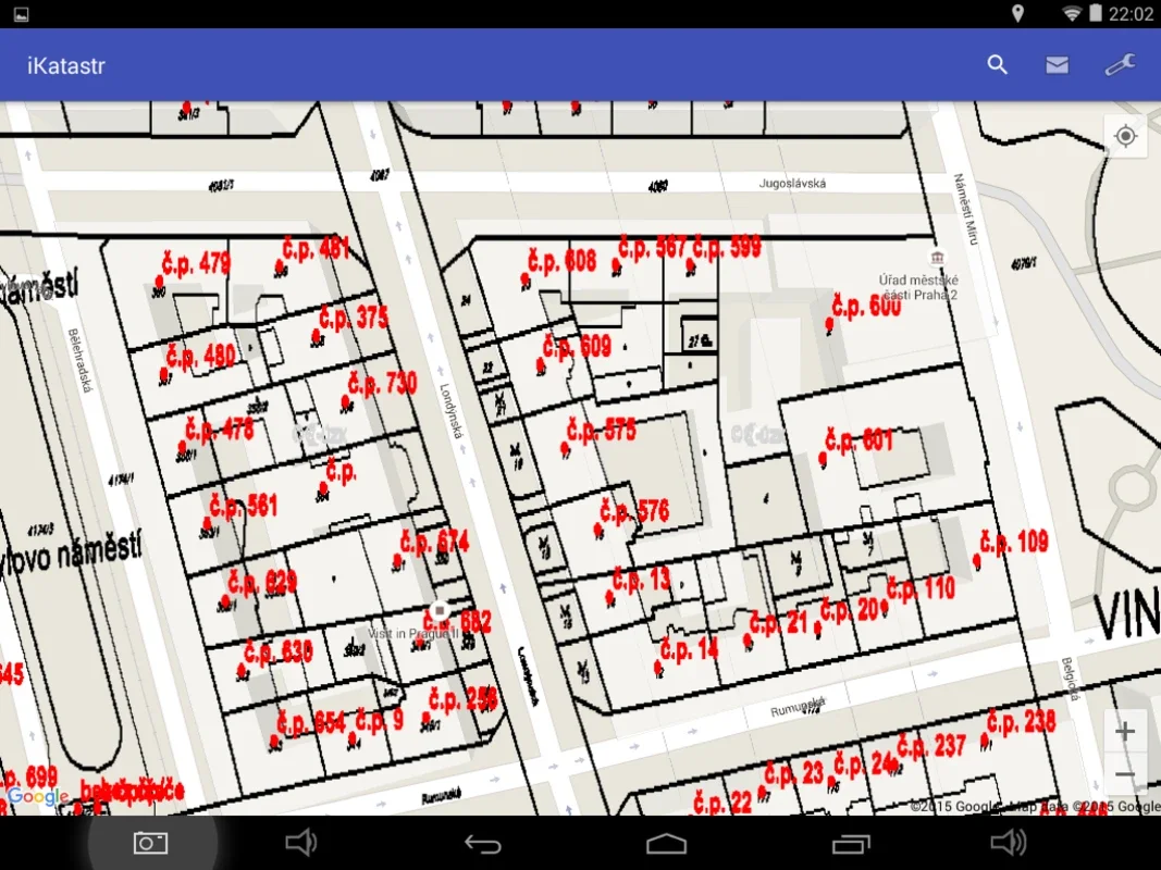 iKatastr for Android - Comprehensive Mapping Tool