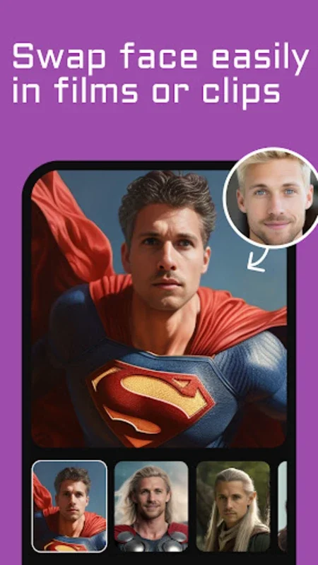Swapme for Android - Create Unique Face Swap Videos