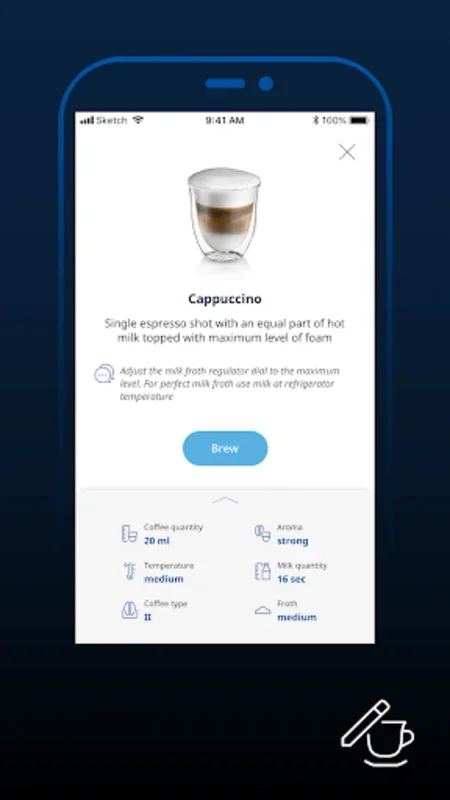 De’Longhi Coffee Link RU,BY,KZ for Android: Customize Your Coffee