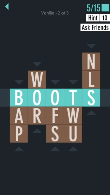 Typeshift for Android: Engaging Word Puzzle Game