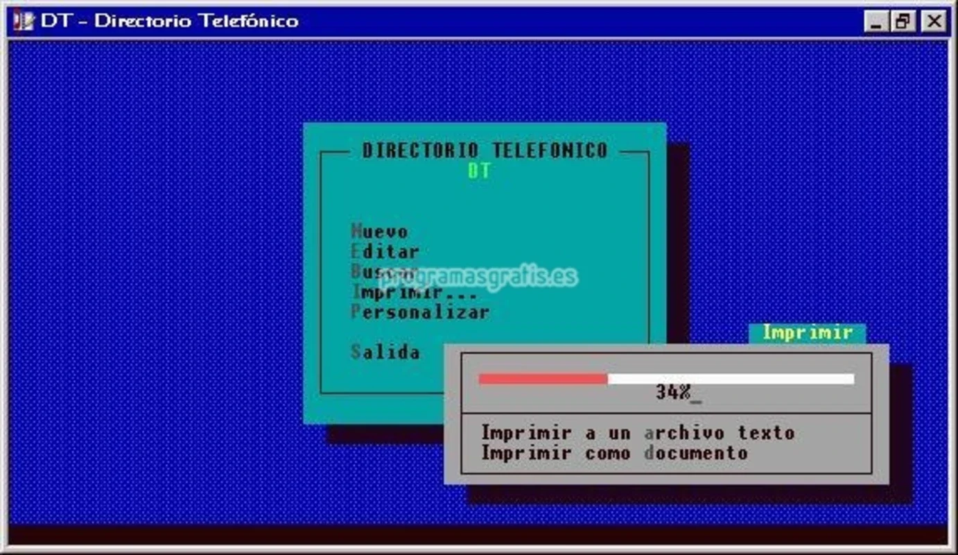 DT-Directorio Telefonico for Windows - Simplify Contact Management