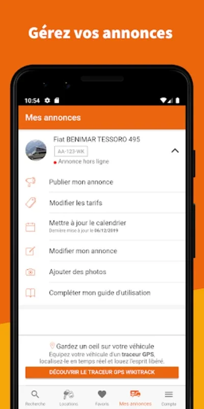 Wikicampers for Android: Explore Europe with Ease