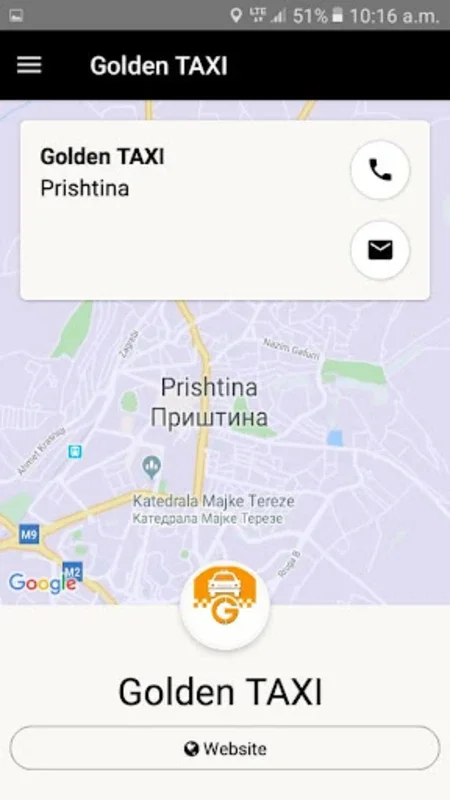 Golden TAXI for Android - Streamline Your Taxi Experience