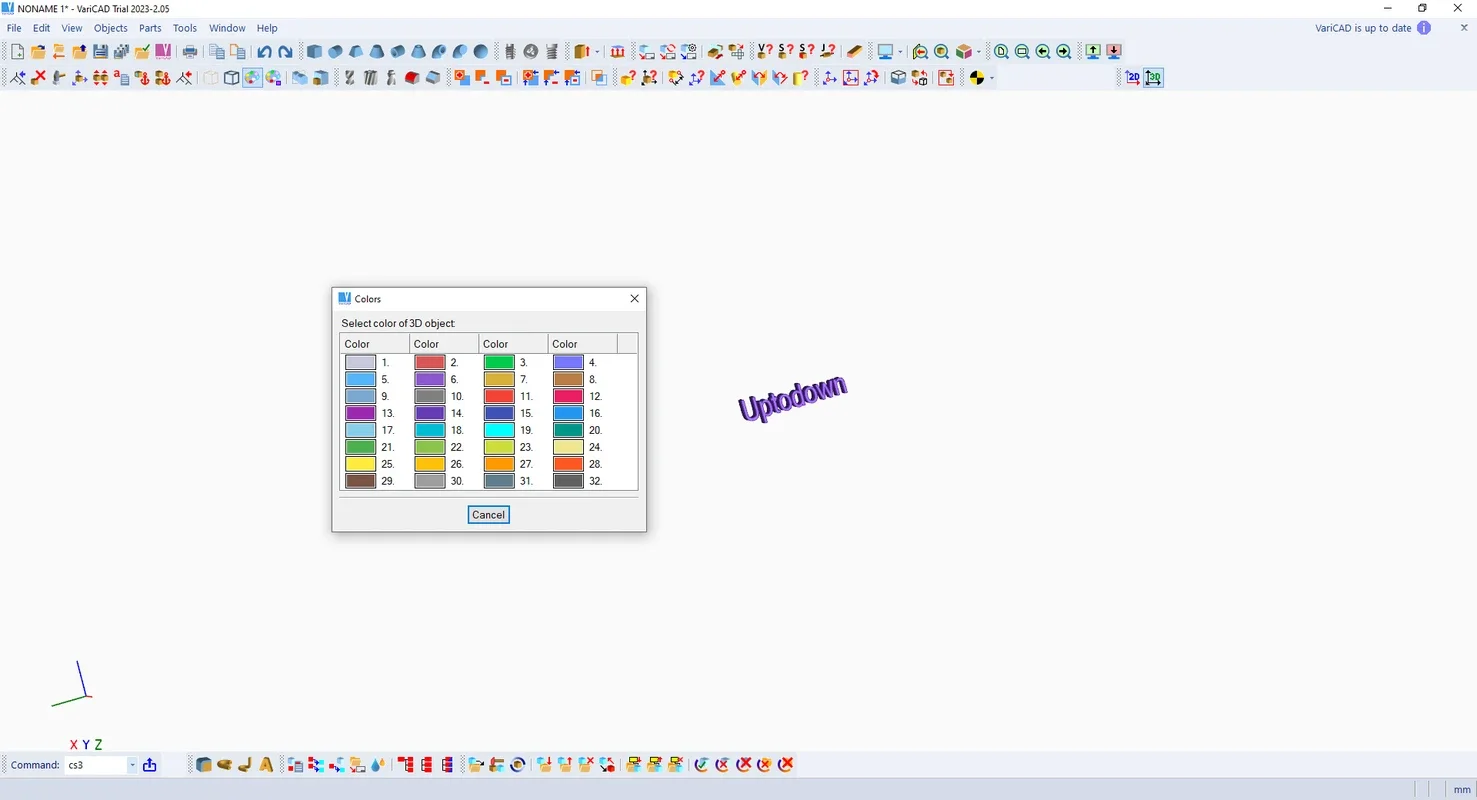 VariCAD for Windows: A Versatile 3D/2D CAD Software