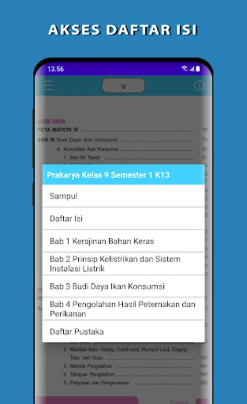 Prakarya Kelas 9 Semester 1 K13 for Android: A Valuable Educational Resource