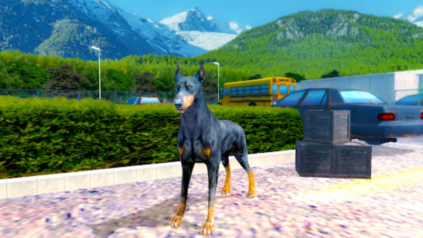 Doberman Dog Simulator for Android - Immersive 3D Experience