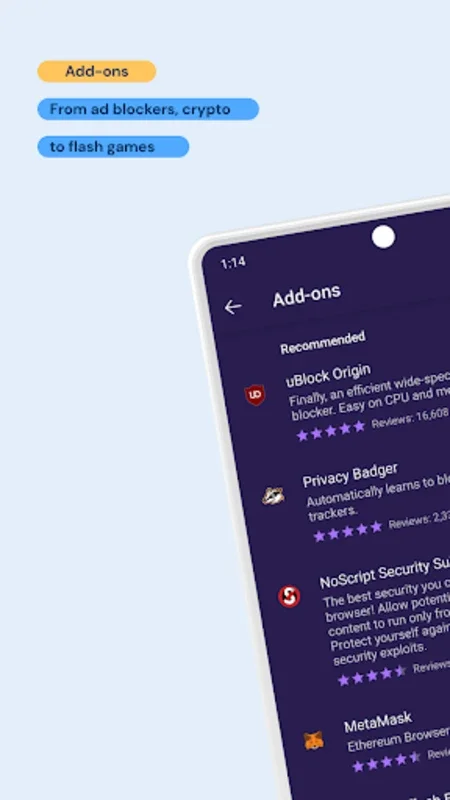 Waterfox: Privacy Web Browser for Android - Privacy and Customization