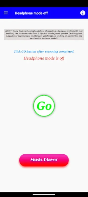 Headphone Mode Off for Android - Solve Headphone Issues