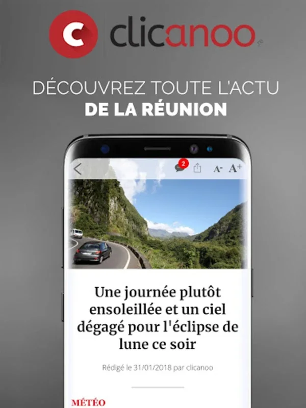 Clicanoo - Journal de l'île for Android: Stay Informed on Reunion Island