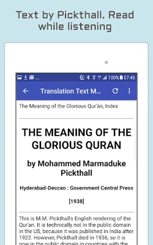 Quran English MP3 & ebook for Android - Enhance Your Spiritual Journey