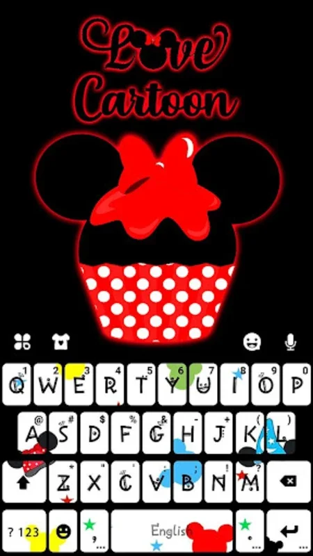 Love Cartoon Doodle Theme for Android - Personalized Typing