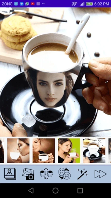 Tea Cups Photo Collage for Android - Download the APK from AppHuts