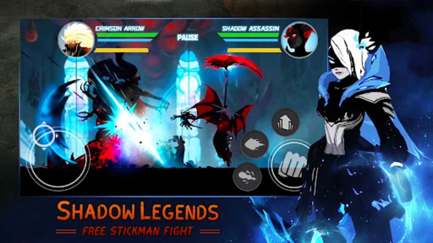 Shadow legends stickman fight for Android - Unleash the Ninja Battles