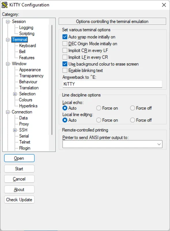 KiTTY for Windows - Enhanced Remote Control