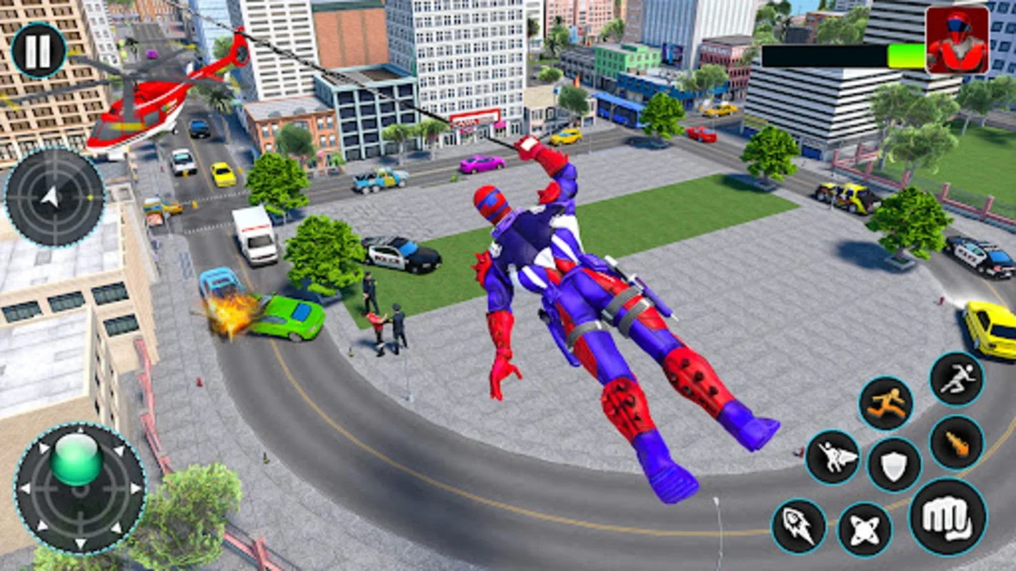 Flying Robot Hero for Android: Save the City