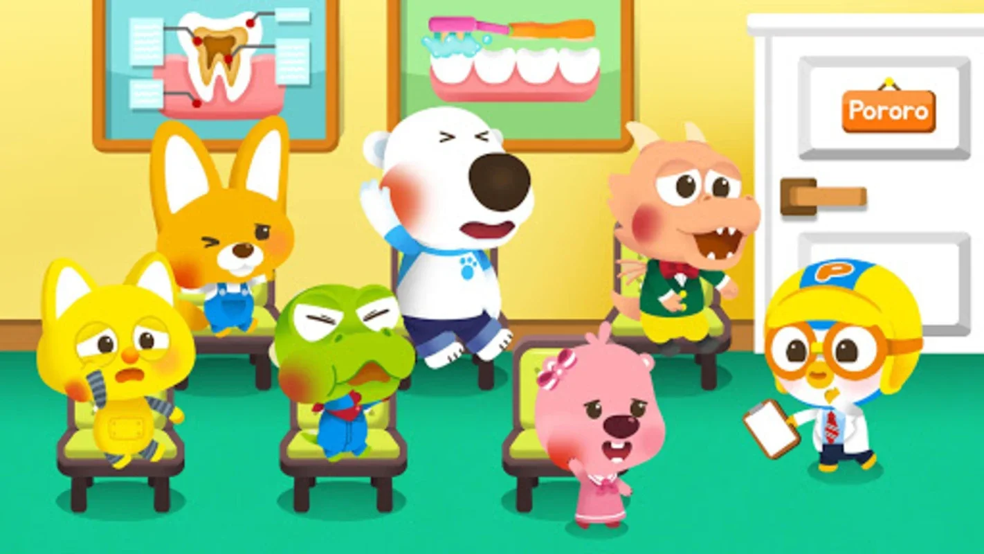 Pororo Dentist for Android - Fun Dental Health Education