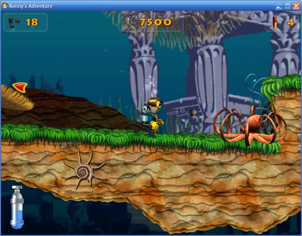 Shark Attack for Windows - An Amusing Treasure Hunt