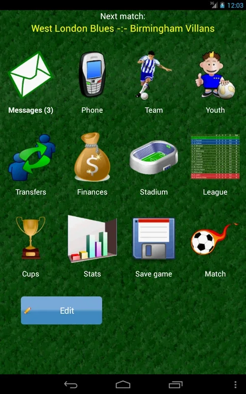 True Football for Android - Immersive Management Experience