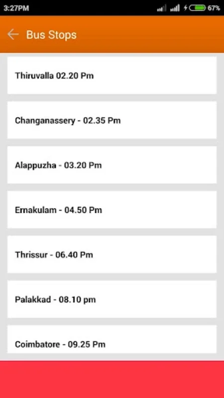 Aanavandi for Android - Navigate Kerala Buses Easily