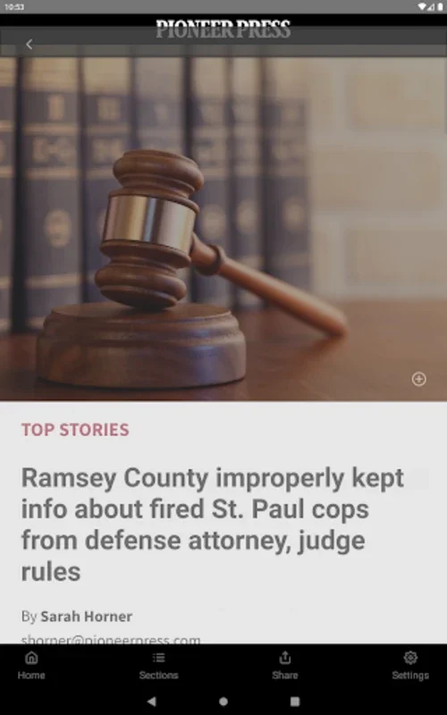 St. Paul Pioneer Press for Android - Personalized News at Your Fingertips