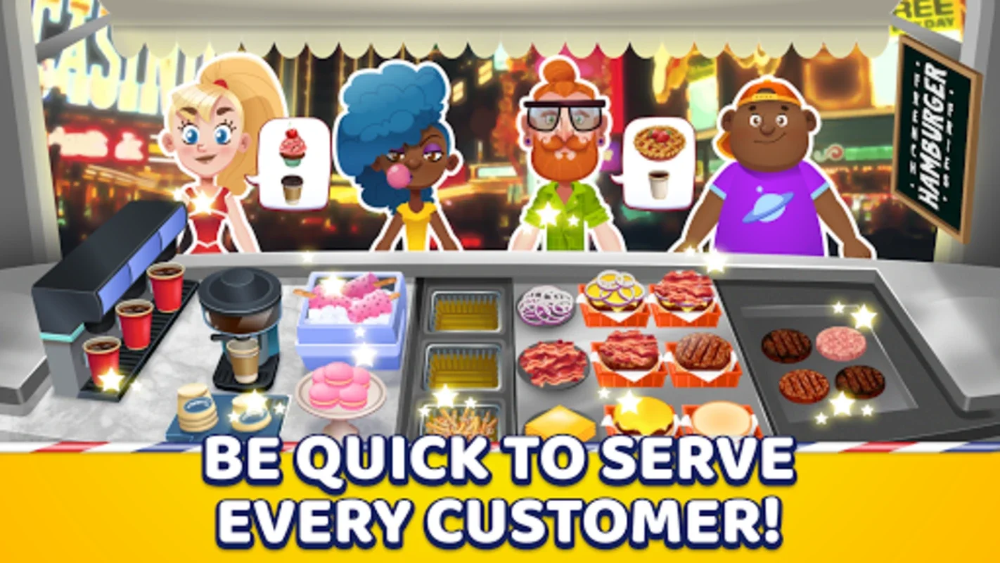 American Burger Truck: Cooking for Android - Culinary Delight