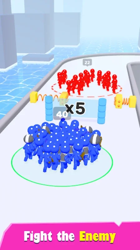 Crowd Rush 3D for Android - Strategic Mobile Gaming