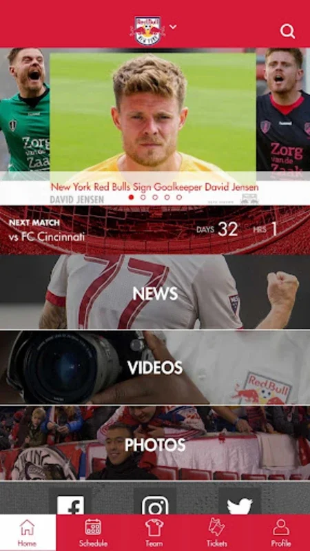 NY Red Bulls for Android - Ultimate MLS Fan App