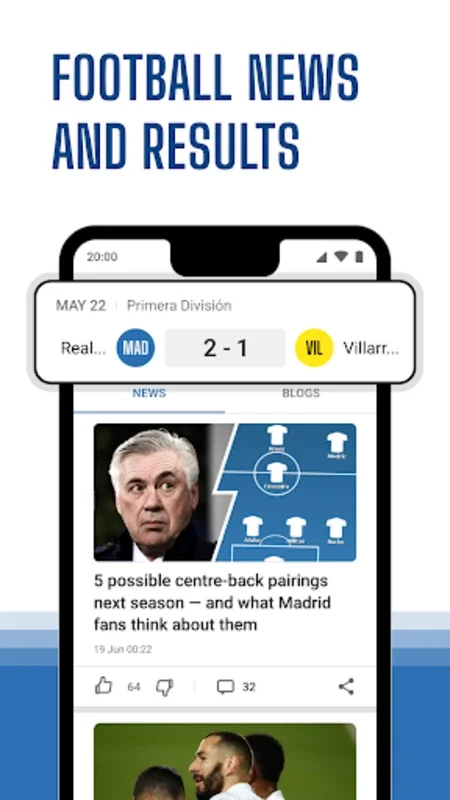 Real Live — for Madrid fans for Android: Stay Connected with Real Madrid