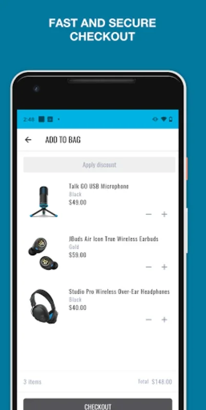 JLab Store and Burn-in Tool for Android - Enhance Audio & Shop